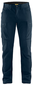 Blåkläder Softshell service werkbroek 14772513 | Donker marineblauw | Maat 58 - 7330509808122