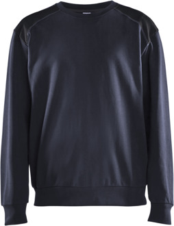 Blåkläder Sweatshirt bicolour 35801158 | Donker marineblauw/Zwart | Maat XXL - 7330509810354