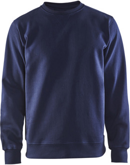 Blåkläder Sweatshirt Jersey ronde hals 33641048 | Marineblauw | Maat M - 7330509352540
