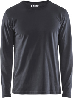 Blåkläder T-Shirt lange mouw 35001042 | Donkergrijs | Maat XXL - 7330509614969