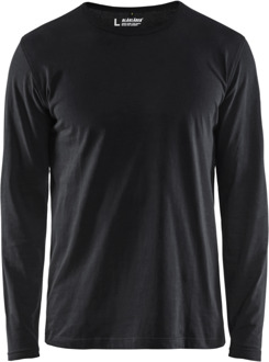 Blåkläder T-Shirt lange mouw 35001042 | Zwart | Maat XL - 7330509596845