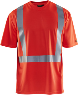 Blåkläder UV-T-Shirt High-Vis 33821011 | High-Vis Rood | Maat XS - 7330509429495