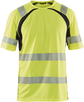 Blåkläder UV-T-Shirt High-Vis 33971013 | High-Vis Geel/Zwart | Maat XL - 7330509655214