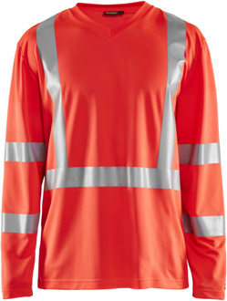 Blåkläder UV-T-Shirt lange mouw High-Vis 33831011 | High-Vis Rood | Maat 4XL - 7330509470145