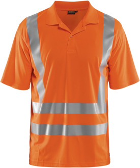 Blåkläder UVPoloshirt High-Vis 33911011 | High-Vis Oranje | Maat L - 7330509501108