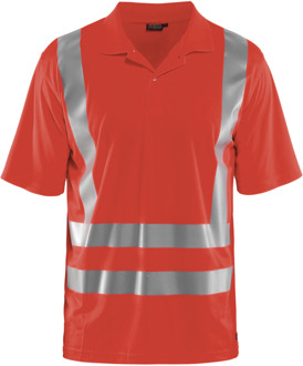 Blåkläder UVPoloshirt High-Vis 33911011 | High-Vis Rood | Maat XXL - 7330509501238