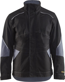 Blåkläder Vlamvertragend jack 40611516 | Zwart/Grijs | Maat 4XL - 7330509546888