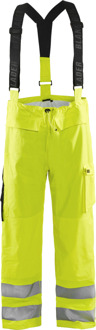 Blåkläder Vlamvertragende regenbroek 13032009 | High-Vis Geel | Maat L - 7330509414217