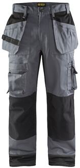 Blåkläder Werkbroek 15041860 | Grijs/Zwart | Maat 58 - 7330509261033