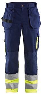 Blåkläder Werkbroek High-Vis 15291860 | Marine/High-Vis Geel | Maat 54 - 7330509287972