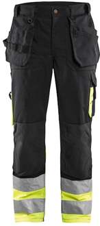 Blåkläder Werkbroek High-Vis 15291860 | Zwart/High-Vis Geel | Maat 44 - 7330509006009
