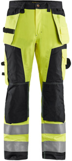 Blåkläder Werkbroek High-Vis 15681811 | High-Vis Geel/Zwart | Maat 54 - 7330509402566