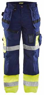 Blåkläder Werkbroek High-Vis X1500 15081860 | Marine/High-Vis Geel | Maat 44 - 7330509387177