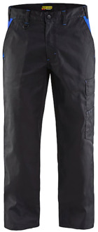 Blåkläder Werkbroek Industrie 14041800 | Zwart/Korenblauw | Maat 62 - 7330509446577