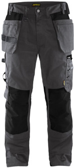 Blåkläder Werkbroek met spijkerzakken 15551860 | Donkergrijs/Zwart | Maat C48 - 7330509590713