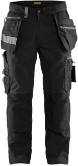 Blåkläder Werkbroek met stretch 15901343 | Zwart | Maat 60 - 7330509622001
