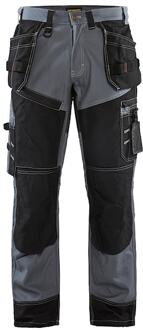 Blåkläder Werkbroek X1500 15001370 | Grijs/Zwart | Maat C52 - 7330509256251