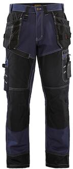 Blåkläder Werkbroek X1500 15001370 | Marineblauw/Zwart | Maat C148 - 7330509421895