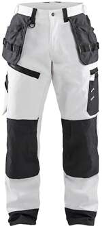 Blåkläder Werkbroek X1500 15101210 | Wit/Donkergrijs | Maat 42 - 7330509754634