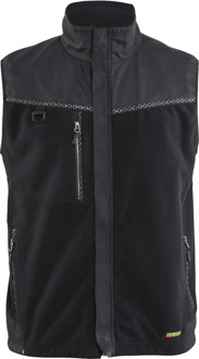 Blåkläder Winddicht fleecevest 38552524 | Zwart | Maat XL - 7330509485453