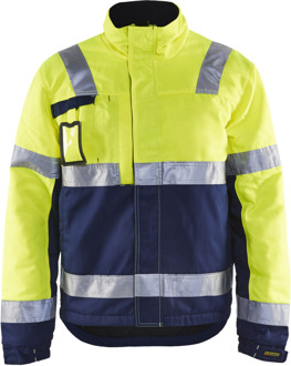 Blåkläder Winterjas High-Vis 48621811 | High Vis Geel/Marineblauw | Maat XXL - 7330509370810