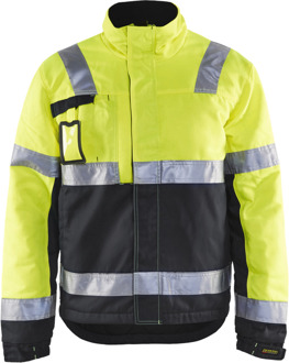 Blåkläder Winterjas High-Vis 48621811 | High Vis Geel/Zwart | Maat L - 7330509370841