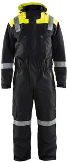 Blåkläder Winteroverall 67871977 | Zwart/High-Vis Geel | Maat 52 - 7330509423813
