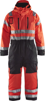 Blåkläder Winteroverall High-Vis 67631977 | High-Vis Rood/Zwart | Maat 50 - 7330509377086