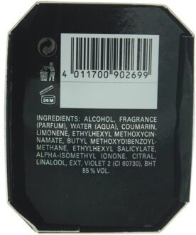 Black - 75 ml - eau de toilette spray - herenparfum