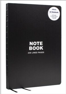 Black A4 Notebook - A4 Notebook