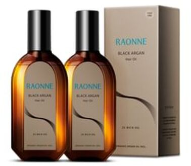Black Argan Hair Oil 2X Rich Oil Duo Set 100ml x 2 pcs