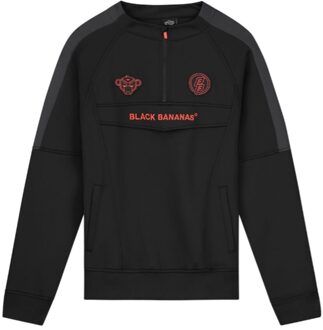 Black Bananas Shade Tracktop MENFW22.2.08 Zwart maat