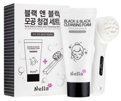 Black & Black Pore Cleansing Set 2 pcs