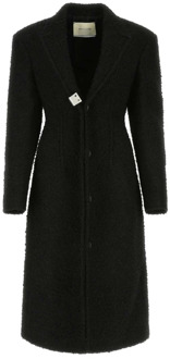 Black Boucl���� Coat 1017 Alyx 9SM , Black , Dames - L,M,S