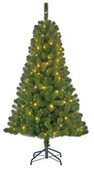 Black Box Kunst kerstboom Black Box Charlton 340 tips met licht 155 cm Groen