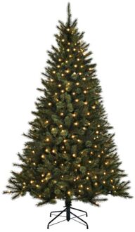 Black Box smalle kunstkerstboom led toronto fir maat in cm: 230 x 140 Groen