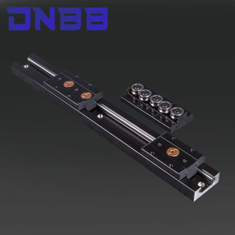 Black built-in dual-axis linear guide 28mm SGR10 slide rail SGB10 block optical axis photography track woodworking machinery