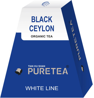 Black Ceylon White Line 36 stuks