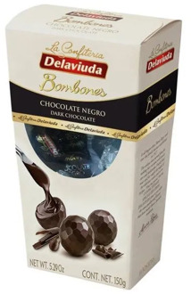 Black Chocolate chocolates, Delaviuda, 150 gr