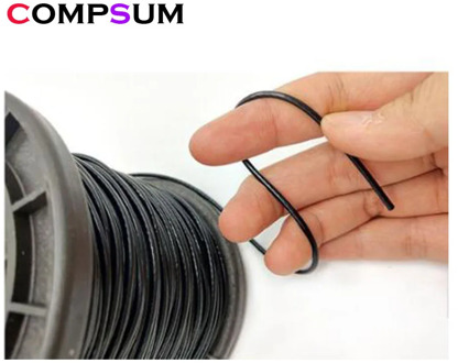 Black Coated steel wire rope 304 Stainless Steel Steel PVC Coated Flexible Wire Rope soft Cable Transparent Clothesline