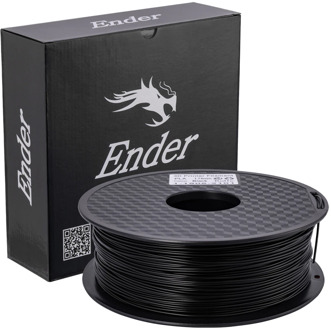 Black Color Ender 3D PLA Printer Filament 1.75mm 1kg/Roll 2.2lb Spool with CE Certification