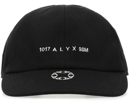 Black Cotton Baseball Cap 1017 Alyx 9SM , Black , Heren - ONE Size