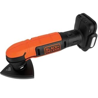 Black & Decker 12 V 2-delige kit: accu klopboorschroevendraaier + deltaschuurmachine BDCK121S1S Klopboorschroevendraaier