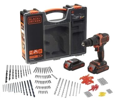 Black & Decker Accu klopboorschroevendraaier BDCHD18BOA-QW Klopboorschroevendraaier