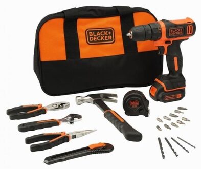 Black & Decker Accu schroefboormachine BDCDD12HTSA-QW Schroeftol