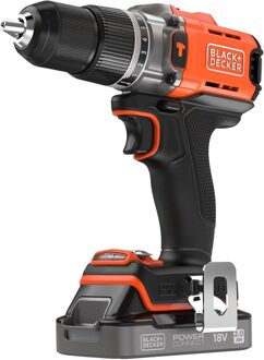 Black & Decker BCD383D1XC Accu Schroef-/Klopboormachine | 18V | 1x 2.0Ah Accu - BCD383D1XC-QW