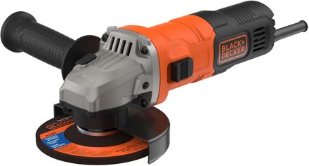 Black & Decker BEG010 710W 115mm haakse slijper | 115mm beschermkap | Zijhandgreep - BEG010-QS