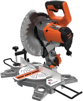 Black & Decker BES702 1500W 216mm Afkort- en verstekzaag | 1x Zaagblad 24 hardmetalen tanden | Stofzak - BES702-QS