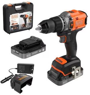Black & Decker BLD683XN Accu Schroef-/Klopboormachine | 18 V | BL | Zonder accu's en lader - BLD683XN-XJ