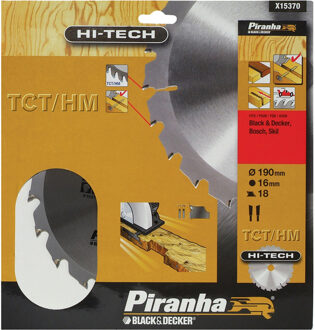 Black & Decker Cirkelzaagblad TCT/HM X15370-XJ Zaagblad